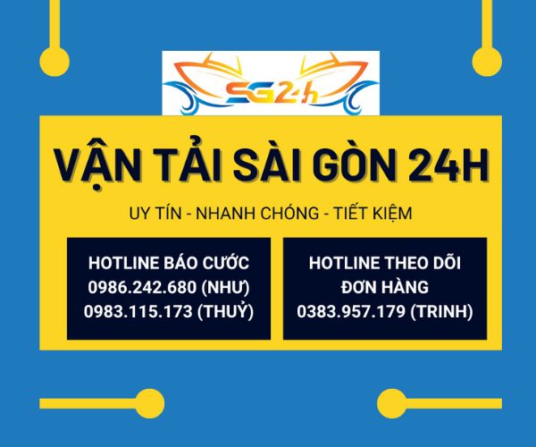 Công ty Vận Tải Sài Gòn 24h nhận gửi xe máy từ SG ra Hà Nội